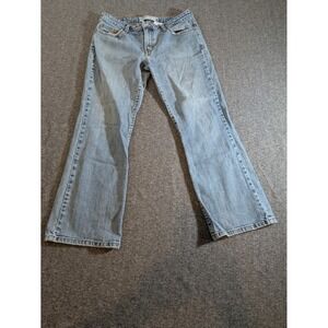 Vintage Levi's Jeans Women's 515 Bootcut Low Rise Denim Sz 12m Made In Hong Kong